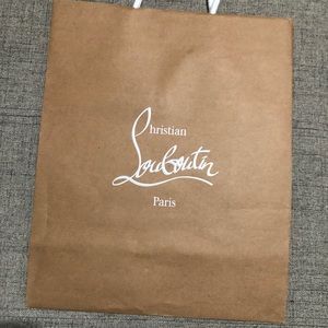 Christian louboutin gift bag